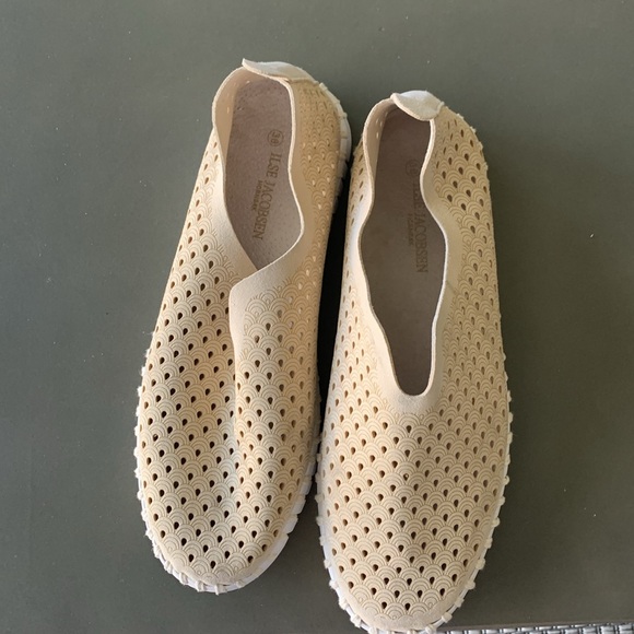 Ilse Jacobsen The Tulip Latte Shoes I Size: 38 (7.5-8 US) Tan/white. Worn once - Picture 2 of 5